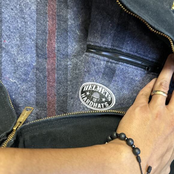 Vintage Carhartt Detroit Jacket BLK Large Mint Condition - Picture 2 of 7